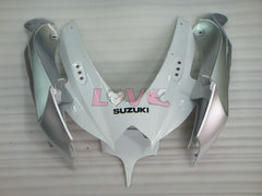 Factory Style - White Black Fairings and Bodywork For 2008-2010 GSX-R600 #LF6201