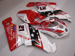 Xerox - Red White Black Fairings and Bodywork For 2003-2004 999 #LF3220