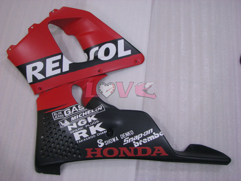 Repsol - Red Black Fairings and Bodywork For 1998-1999 CBR919RR #LF7969