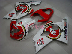 Lucky Strike - Red White Fairings and Bodywork For 2004-2005 GSX-R750 #LF6577