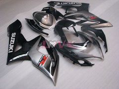 Factory Style - Black Silver Fairings and Bodywork For 2005-2006 GSX-R1000 #LF3841