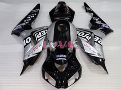Repsol - Black Grey Fairings and Bodywork For 2006-2007 CBR1000RR #LF4364
