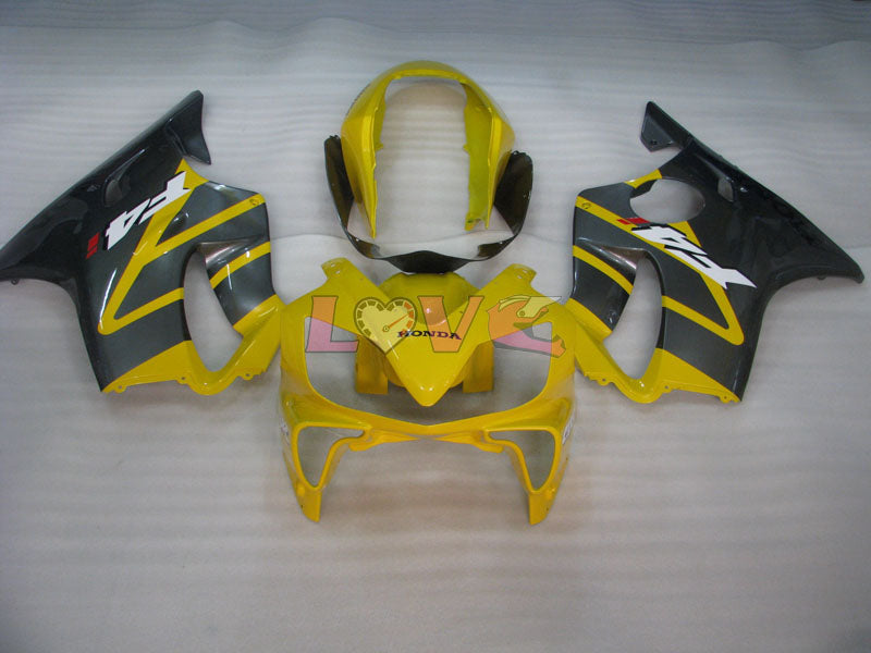 Factory Style - Yellow Grey Fairings and Bodywork For 2004-2007 CBR600F4i #LF7610