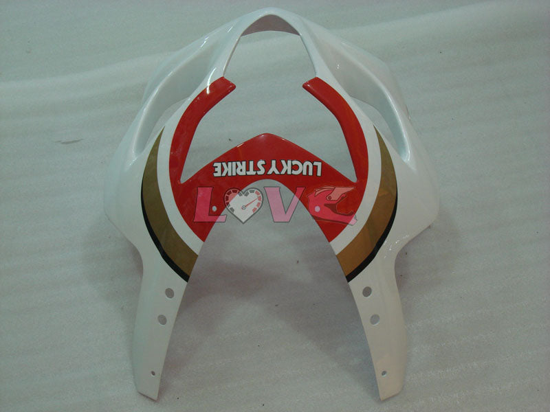 Lucky Strike - Red White Fairings and Bodywork For 2004-2005 GSX-R600 #LF6634