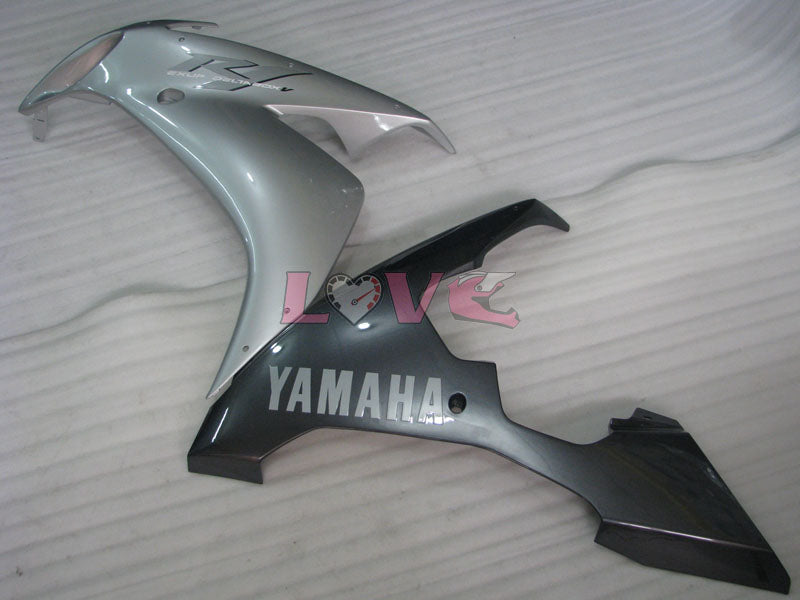 Factory Style - Black Grey Fairings and Bodywork For 2004-2006 YZF-R1 #LF3705