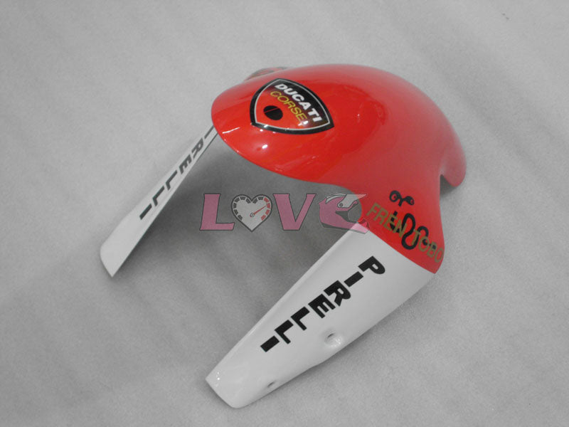 Factory Style - Red White Fairings and Bodywork For 2008-2013 848 #LF5681