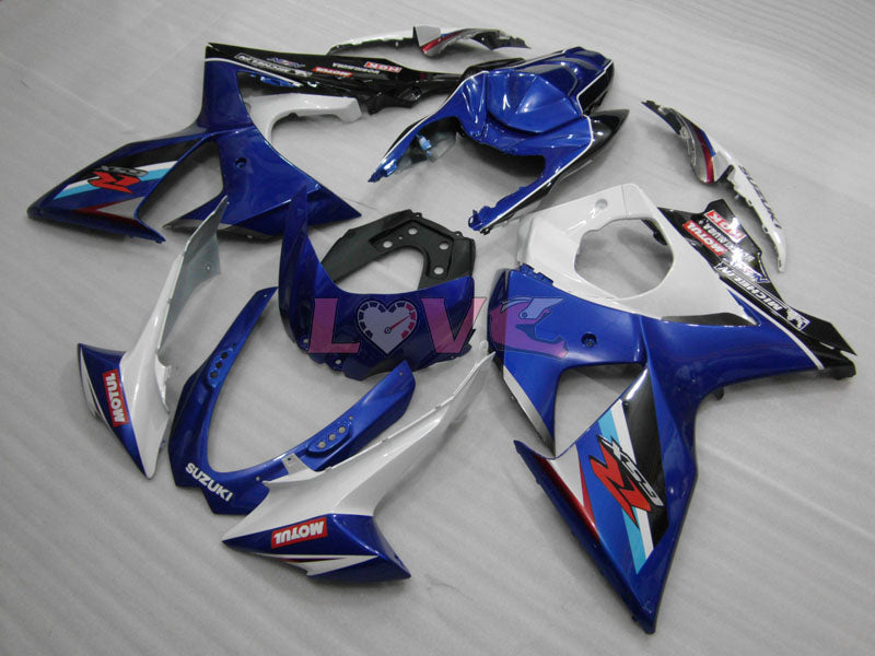 Factory Style - Blue White Fairings and Bodywork For 2009-2016 GSX-R1000 #LF5069