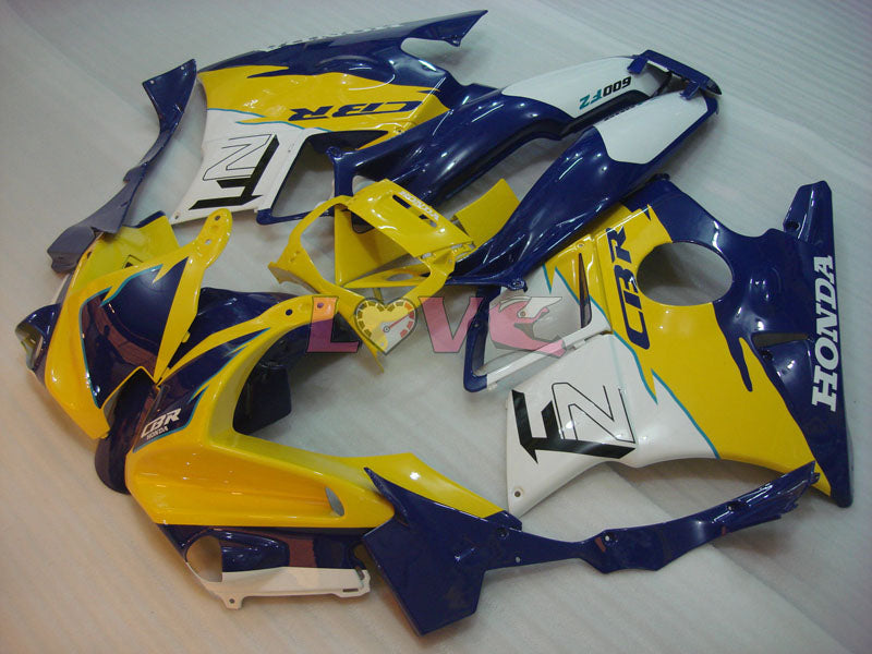 Factory Style - Yellow White Fairings and Bodywork For 1991-1994 CBR600F2 #LF4863