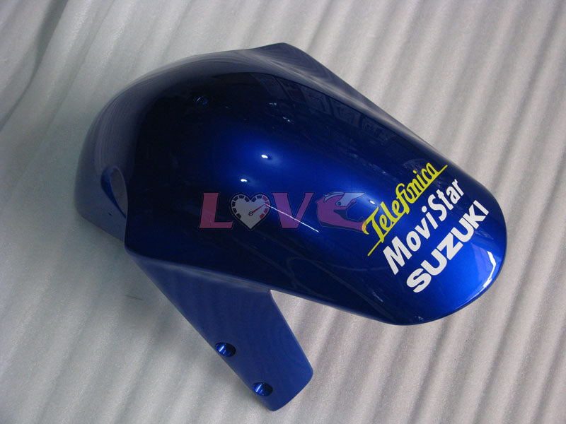 MOTUL - Blue Fairings and Bodywork For 2000-2002 GSX-R1000 #LF4174