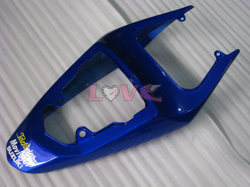 MICHELIN MOTUL Movistar - Yellow Blue Fairings and Bodywork For 2004-2005 GSX-R600 #LF6631