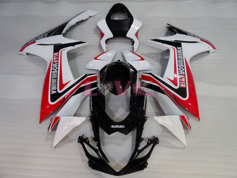 YOSHIMURA - Red White Black Fairings and Bodywork For 2011-2026 GSX-R750 #LF3865