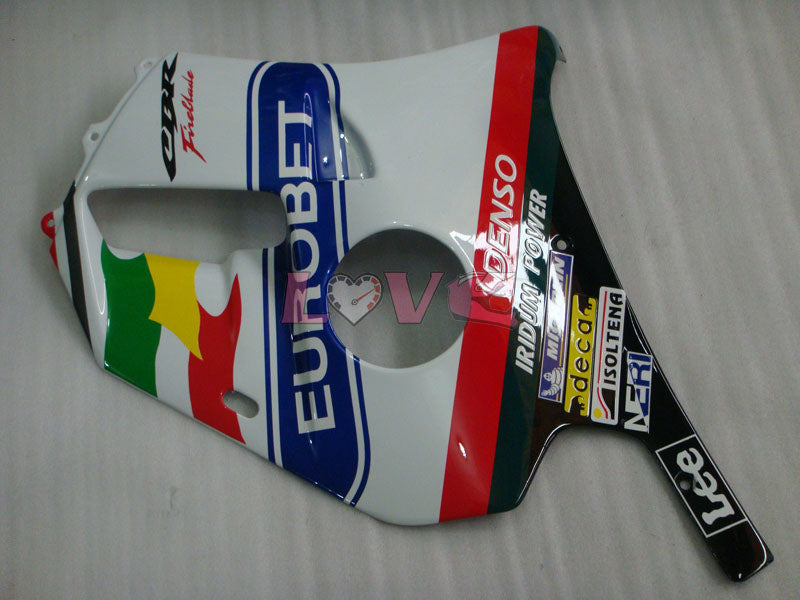 Lee - Red White Fairings and Bodywork For 1990-1994 CBR250RR #LF4992