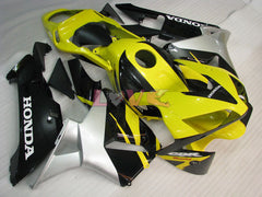 Factory Style - Yellow Silver Fairings and Bodywork For 2003-2004 CBR600RR #LF5317