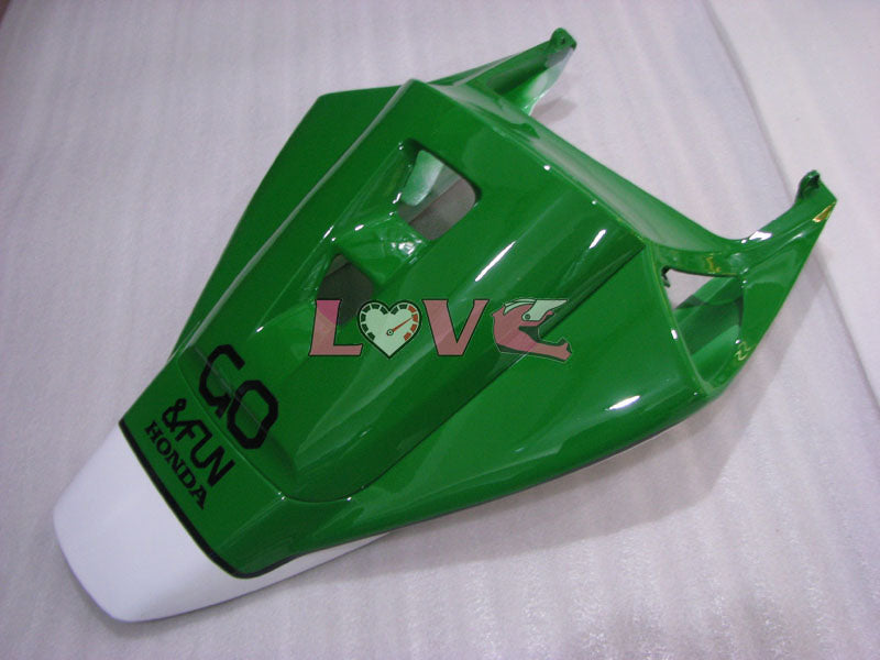 GO&FUN - Green White Fairings and Bodywork For 2004-2005 CBR1000RR #LF4407