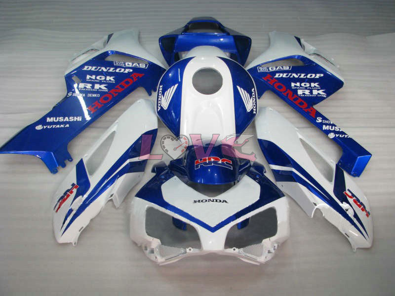 Factory Style - White Black Fairings and Bodywork For 2004-2005 CBR1000RR #LF7312