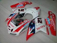Xerox - Red White Fairings and Bodywork For 2008-2013 848 #LF5611