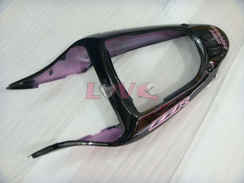 Customize - Black Pink Fairings and Bodywork For 2000-2002 NINJA ZX-6R #LF3327