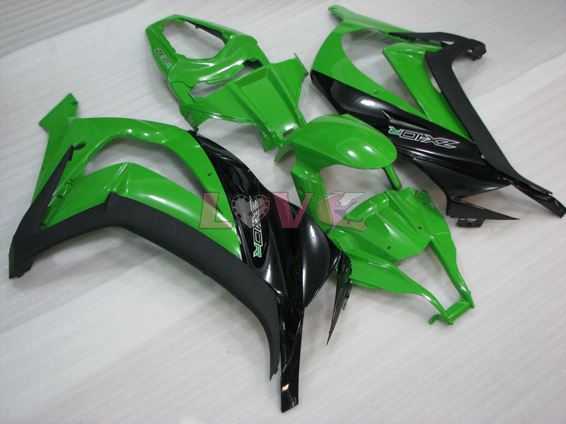 Factory Style - Green Black Fairings and Bodywork For 2011-2015 Ninja ZX-10R #LF4811