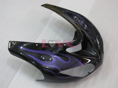Flame - Purple Black Fairings and Bodywork For 2006-2007 NINJA ZX-10R #LF3263