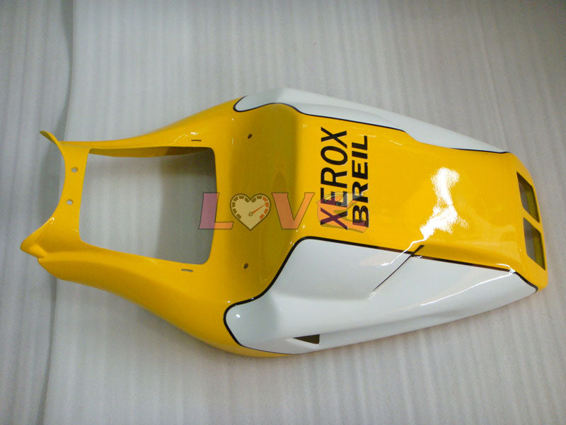 Xerox - Yellow White Fairings and Bodywork For 1999-2002 996 #LF5627
