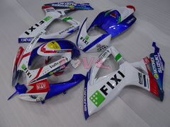 MOTOREX - Blue White Fairings and Bodywork For 2006-2007 GSX-R600 #LF4054