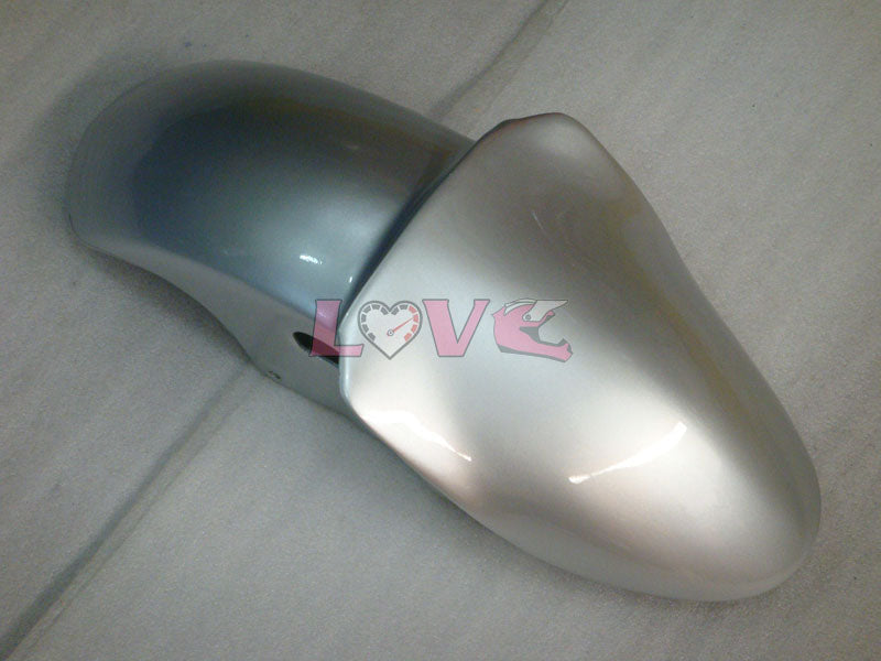 No sticker / decal Factory Style - Silver Fairings and Bodywork For 2000-2002 NINJA ZX-6R #LF3328