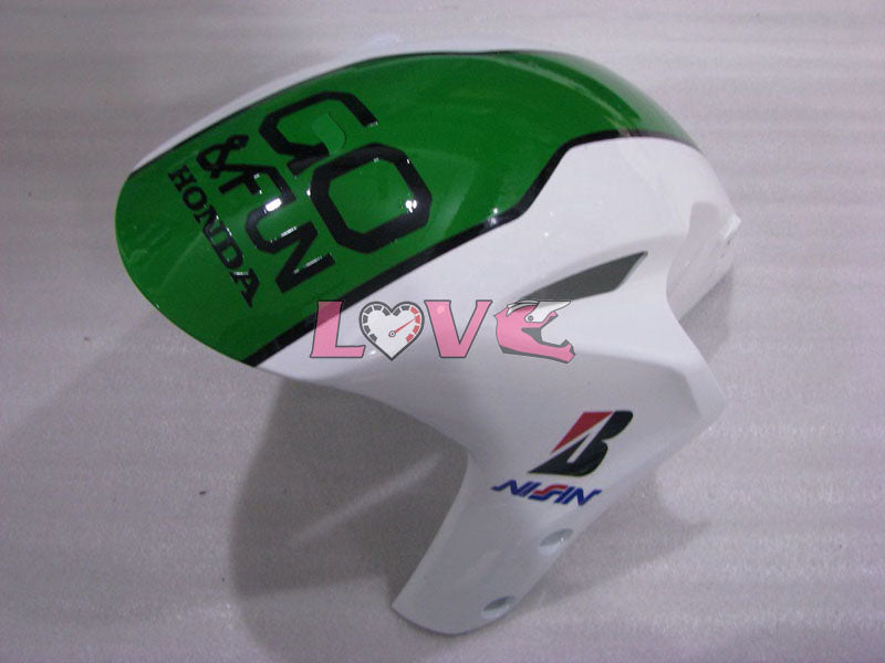 GO&FUN - Green White Fairings and Bodywork For 2004-2005 CBR1000RR #LF4407