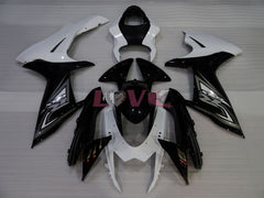Factory Style - White Black Fairings and Bodywork For 2011-2026 GSX-R600 #LF3883