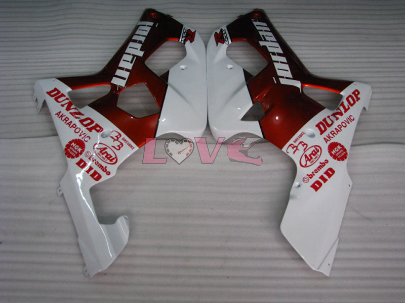 MOTUL - Red White Fairings and Bodywork For 2000-2003 GSX-R750 #LF4213