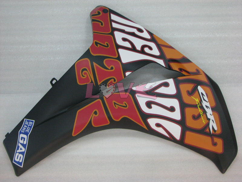 Rossi - Orange Black Fairings and Bodywork For 2008-2011 CBR1000RR #LF4339