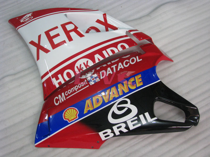 Xerox - Red White Fairings and Bodywork For 1999-2002 996 #LF3207