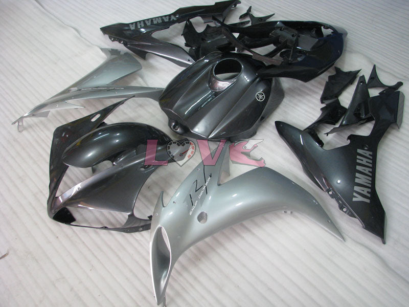 Factory Style - Black Grey Fairings and Bodywork For 2004-2006 YZF-R1 #LF3705