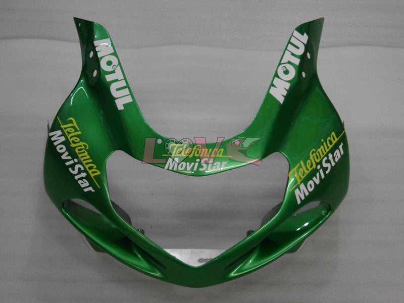 Movistar - Green Fairings and Bodywork For 2001-2003 GSX-R600 #LF4270