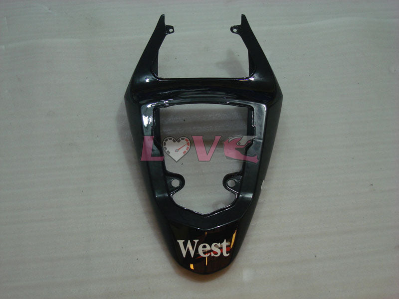 West - White Black Fairings and Bodywork For 2004-2005 GSX-R600 #LF6416