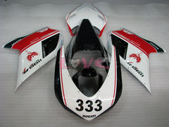 Factory Style Customize - Red White Black Fairings and Bodywork For 2009-2011 1198 #LF3108