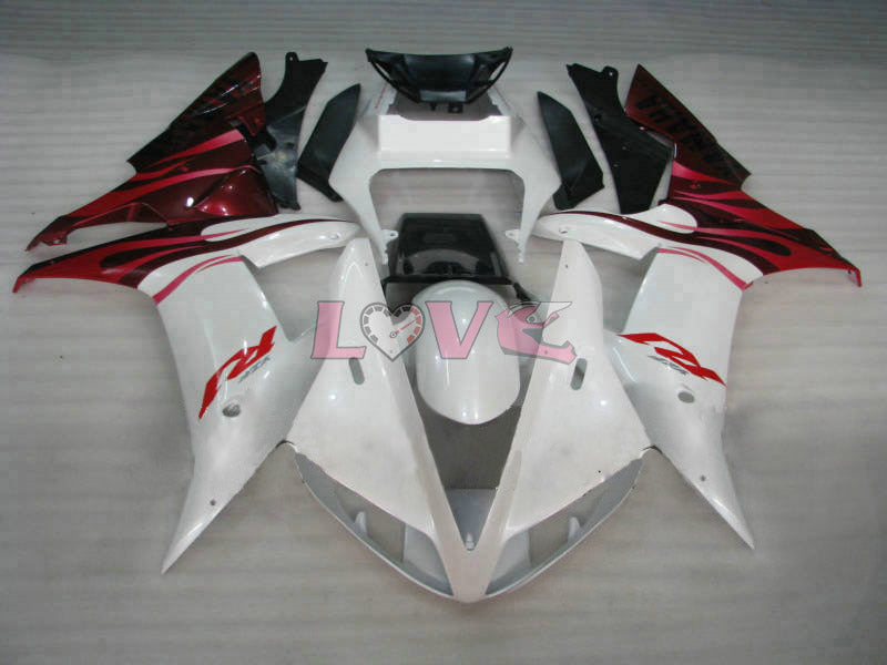 Factory Style - White Fairings and Bodywork For 2002-2003 YZF-R1 #LF5423