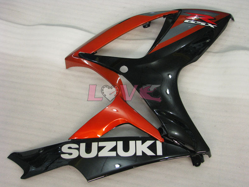 Factory Style - Red Black Fairings and Bodywork For 2006-2007 GSX-R750 #LF6488