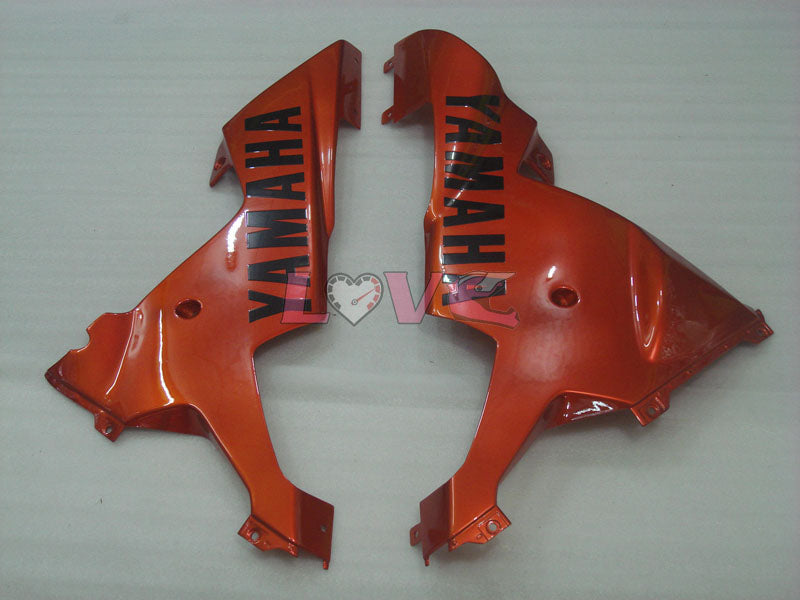 Factory Style - Orange Black Matte Fairings and Bodywork For 2002-2003 YZF-R1 #LF7020