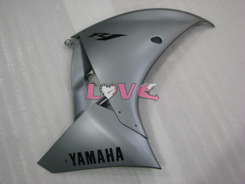 Factory Style - Black Grey Matte Fairings and Bodywork For 2012-2014 YZF-R1 #LF4781