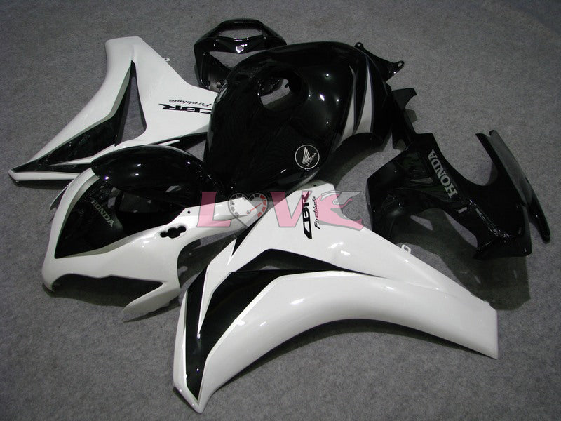 Fireblade - White Black Fairings and Bodywork For 2008-2011 CBR1000RR #LF7158