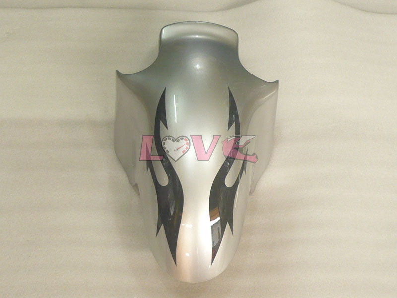 Factory Style - Black Silver Fairings and Bodywork For 2002-2005 NINJA ZX-12R #LF3240