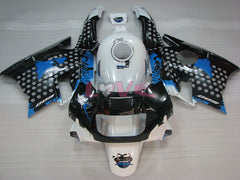 Customize - White Black Fairings and Bodywork For 1991-1994 CBR600F2 #LF4545