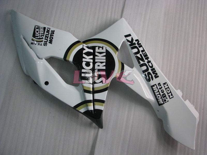 Lucky Strike MICHELIN MOTUL - White Black Fairings and Bodywork For 2005-2006 GSX-R1000 #LF5884