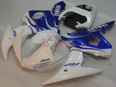 Factory Style - Blue White Fairings and Bodywork For 2005 YZF-R6 #LF3520