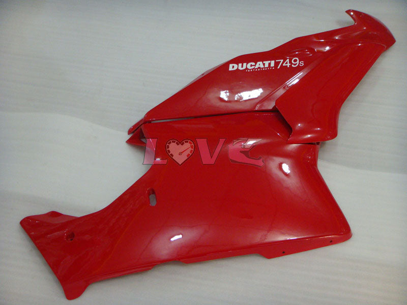 Factory Style - Red White Fairings and Bodywork For 2005-2006 749 #LF5714