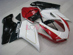 Factory Style - White Black Fairings and Bodywork For 2007-2009 1098 #LF5552