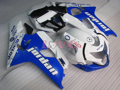 Jordan - Blue White Fairings and Bodywork For 2004-2005 GSX-R750 #LF4071