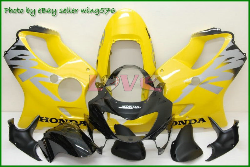Factory Style - Yellow Black Fairings and Bodywork For 1999-2000 CBR600F4 #LF7686
