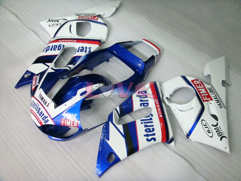 Sterilgarda - Blue White Fairings and Bodywork For 1998-2002 YZF-R6 #LF6806
