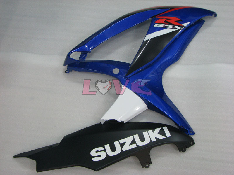 Factory Style - Blue White Black Fairings and Bodywork For 2008-2010 GSX-R600 #LF3955